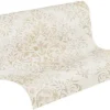 Unyqoos® Elegant vliesbehang met barokke ornamenten in beige en bruin tinten, beige-bruin