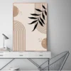 Unyqoos® Moderne boho canvas posterset met abstracte geometrische lijnen voor interieurdecoratie