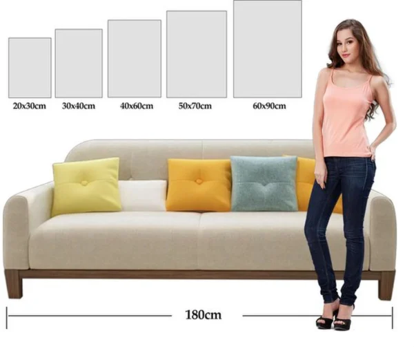 Unyqoos® Moderne boho canvas posterset met abstracte geometrische lijnen voor interieurdecoratie