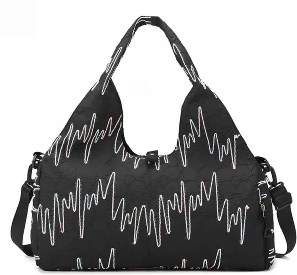 P-87213235619940-20260406084154.webp Unyqoos® Ruime en Praktische Sport- en Yogatas voor Dames met Schoenenvak en Waterdichte Compartimenten