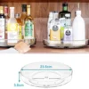 Unyqoos® Draaibare transparante organizer voor kruiden, cosmetica en snacks