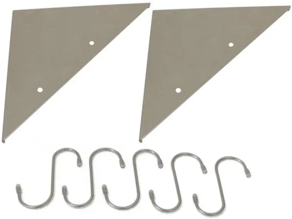 P-87213235722113-20260406082418.webp Unyqoos® Ruim wandrek van roestvrij staal met haken voor keuken en garage