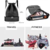 P-87213235753041-20260406084106.webp Unyqoos® Waterdichte gymtas met trekkoord en schoenenvak voor sport en reizen