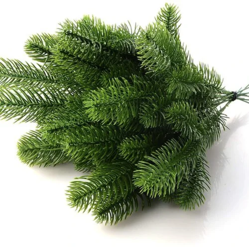 P-87213235755330-20260405140359.webp Unyqoos® Set van 30 kunstdennentakken voor veelzijdige decoratie tijdens de feestdagen