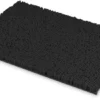 P-87213235761650-20260405141749.webp Unyqoos® Zwarte Chenille Badmat 80x50 cm met Antislip en Hoge Absorptie
