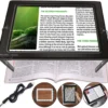 Unyqoos® Handige leesloep met verstelbare LED-verlichting voor comfortabel lezen