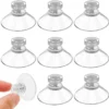 P-87213235770630-20260406121222.webp Unyqoos® Set van 8 Transparante Zuignappen 41 mm met Schroefdraad en Kartelmoer