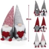 P-87213235829753-20260406092807.webp Unyqoos® Set van 8 handgemaakte Zweedse kerstkabouters voor sfeervolle decoratie