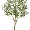 Unyqoos® Realistische kunstmatige olijfboom van 150 cm voor stijlvolle interieurdecoratie
