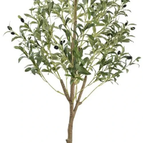Unyqoos® Realistische kunstmatige olijfboom van 150 cm voor stijlvolle interieurdecoratie