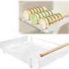 Unyqoos® Uittrekbare keukenlade met geluidsarme rails en afneembare opvangbak