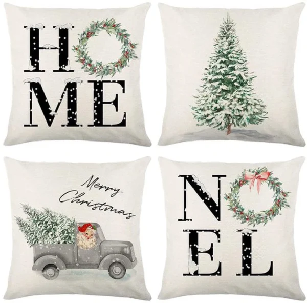 P-87213235873380-20260406112317.webp Unyqoos® Set van 4 decoratieve kussenslopen voor woonkamer en slaapkamer