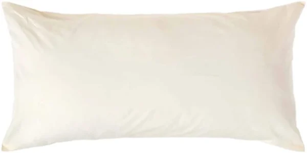 P-87213235891340-20260406112728.webp Unyqoos® Crème-Vanille Percale Kussensloop van 100% Egyptisch Katoen met Ritssluiting