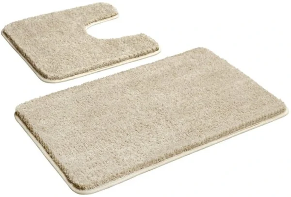 Unyqoos® Zachte Microvezel Badtapijten Set Met Antislip, Absorberend En Wasbaar Ontwerp Voor Badkamer