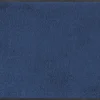 Unyqoos® Marineblauwe wasbare deurmat voor binnen en buiten van 50 x 75 cm