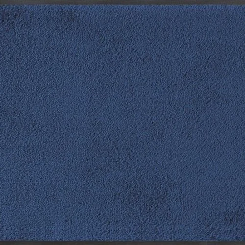 Unyqoos® Marineblauwe wasbare deurmat voor binnen en buiten van 50 x 75 cm