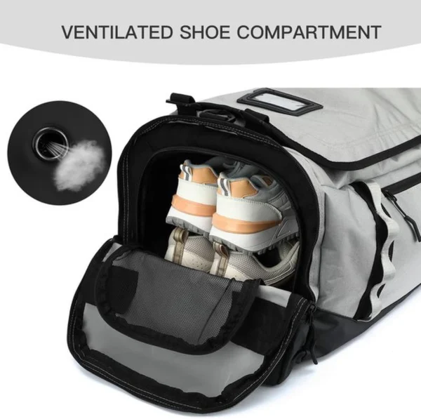 Unyqoos® Grote multifunctionele reistas met apart schoenenvak voor sport en reizen