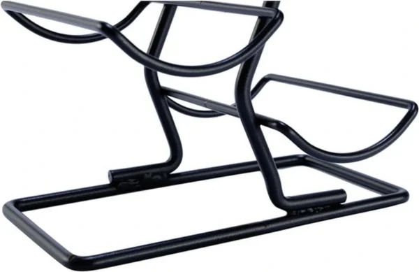 P-87213235964394-20260406110440.webp Unyqoos® Industrieel wijnrek voor twaalf flessen met stijlvol zwart ontwerp