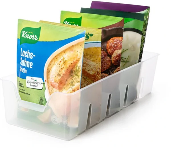 Unyqoos® Transparante Stapelbare Kruidenorganizer voor Efficiënte Keukenopslag
