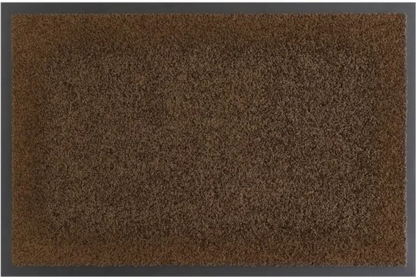 Unyqoos® Bruine antislip deurmat voor binnen en overdekte buitenruimtes 40 x 60 cm