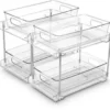 P-87213236032050-20260406100013.webp Unyqoos® Multifunctionele Transparante Organizer Met Schuiflade Voor Keuken, Badkamer En Slaapkamer, 2 Stuks