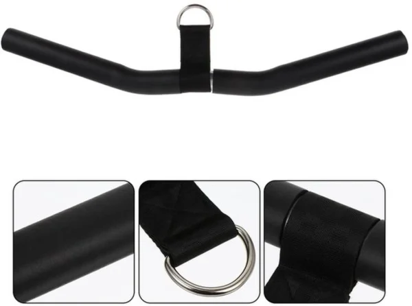 P-87213236077537-20260405102343.webp Unyqoos® Stalen fitnessstang voor veelzijdige arm- en rugspieroefeningen thuis
