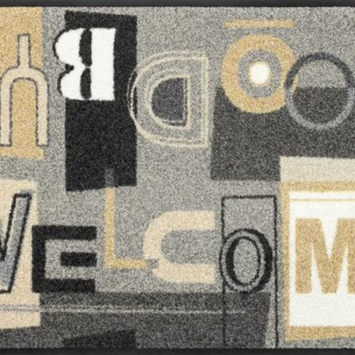 Unyqoos® Kleurrijke Wasbare Deurmat voor Binnen en Buiten, 50 x 75 cm