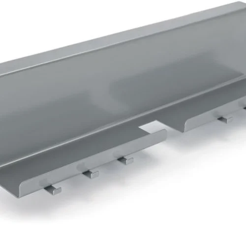 Unyqoos® Ruimtebesparende metalen houder voor bezems en scheppen met haken