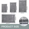 Unyqoos® Zachte Antislip Badmat van Waterabsorberende Microvezel voor Douche, Bad en Toilet