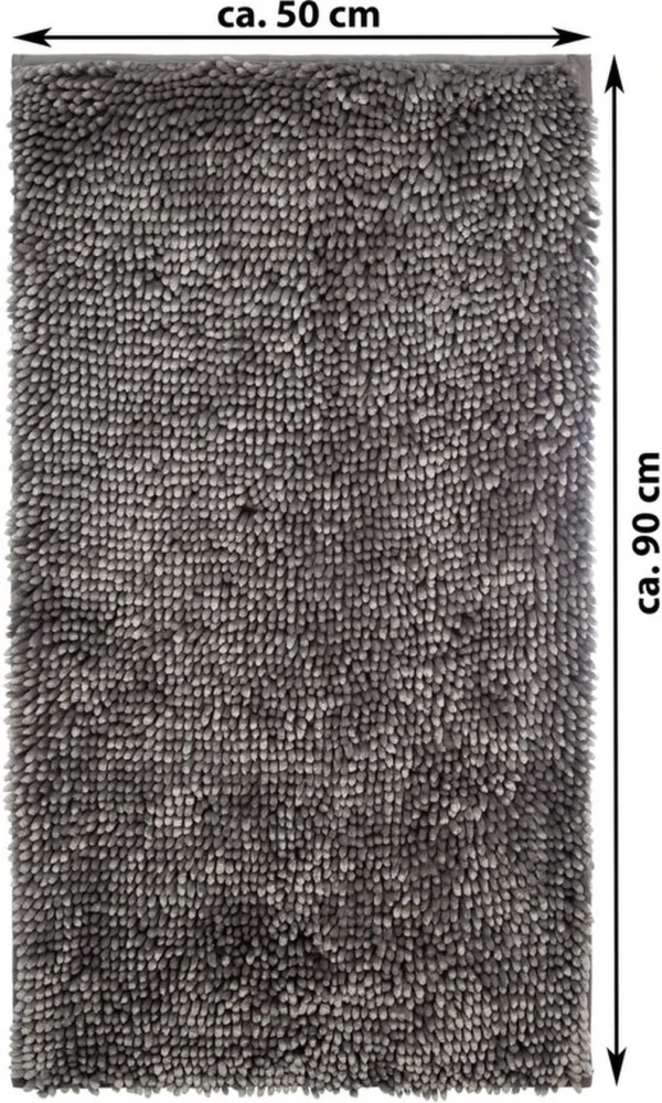 P-87213236132111-20260405135058.webp Unyqoos® Zachte en elegante badmat in zilvergrijs voor moderne badkamerstijl