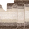 P-87213236140411-20260405135811.webp Unyqoos® Zachte en Luxe 3-delige Badmatset met Antislip en Ultra Absorptievermogen voor Badkamer