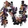 Unyqoos® Halloween-slinger met LED-licht en onbreekbare ornamenten voor feestelijke decoratie