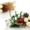 Unyqoos® Set van 6 Natuurlijke Kerstdecoraties met Kegels en Takken voor Feestelijke Sfeer