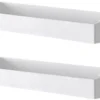 P-87213236235930-20260405173905.webp Unyqoos® Witte Zelfklevende Doucheplank Set van 2 voor Badkamer en Keuken