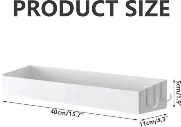 P-87213236235931-20260405173909.webp Unyqoos® Witte Zelfklevende Doucheplank Set van 2 voor Badkamer en Keuken