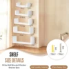 P-87213236250163-20260406082714.webp Unyqoos® Set van vijf zwevende wandplanken voor stijlvolle decoratie en opslag