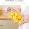 Unyqoos® Set van 9 Transparante Organizers voor Koelkast en Meer met Handgrepen