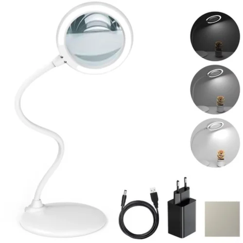 P-87213236268220-20260331100217.webp Unyqoos® Verstelbaar vergrootglas met LED-verlichting voor hobby's en professioneel gebruik