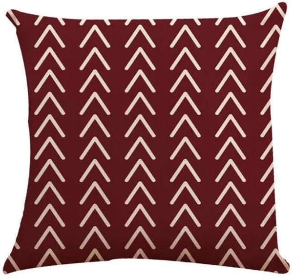 Unyqoos® Set van vier linnen kussenhoezen voor binnen en buiten gebruik