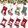 P-87213236285050-20260406093307.webp Unyqoos® Set van 8 feestelijke kerstsokken voor decoratie en cadeauverpakking