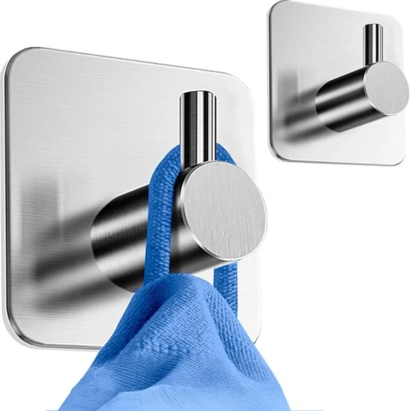 P-87213236295880-20260406120330.webp Unyqoos® Zelfklevende handdoekhouders set van 2 voor keuken en badkamer