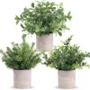 P-87213236318330-20260405141524.webp Unyqoos® Set van drie levensechte kunstplanten voor stijlvolle interieurdecoratie