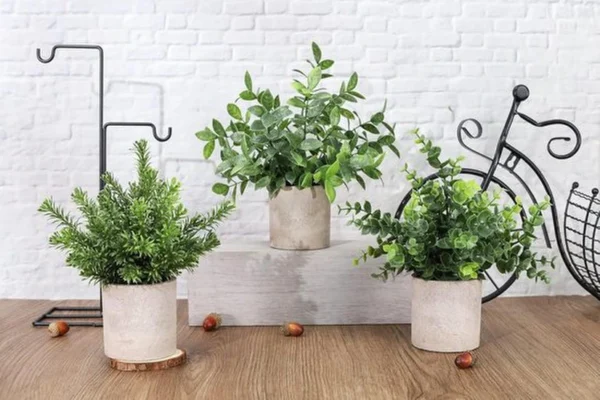 P-87213236318333-20260405141558.webp Unyqoos® Set van drie levensechte kunstplanten voor stijlvolle interieurdecoratie