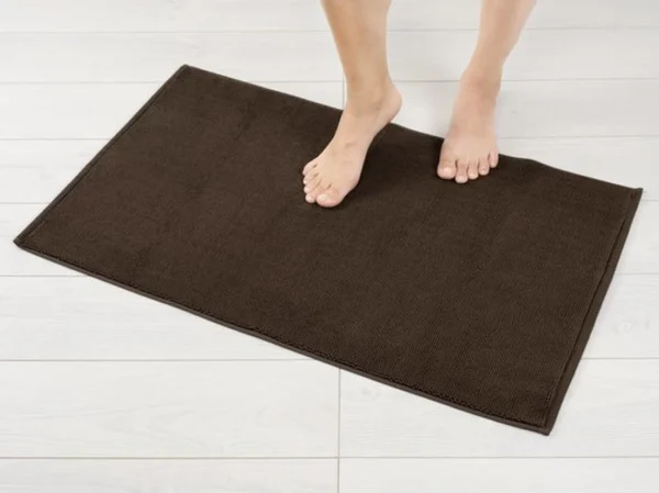 Unyqoos® Extra grote luxe badmat van 100% katoen, absorberend, antislip, sneldrogend en wasbaar, ideaal voor badkamer
