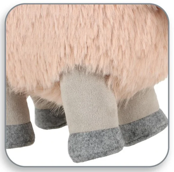P-87213236339431-20260406093331.webp Unyqoos® Schattige Rendierdecoratie in Winterkleding voor Kerstinterieur