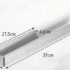 Unyqoos® Zelfklevende handdoekhouder van roestvrij staal zonder boren voor badkamer en keuken