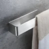 Unyqoos® Zelfklevende handdoekhouder van roestvrij staal zonder boren voor badkamer en keuken