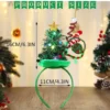 Unyqoos® Feestelijk Haaraccessoire voor Kerstmis met Ster en Kerstboomontwerp
