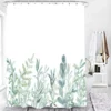 P-87213236401321-20260403113734.webp Unyqoos® Douchescherm met Natuurlijke Blad- en Bloemenprint, Waterafstotend en Antischimmel Badkamer Textiel