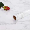 Unyqoos® Zelfklevende Marmerfolie voor Diverse Oppervlakken - 30x200cm, Waterdicht en Eenvoudig Aan te Brengen